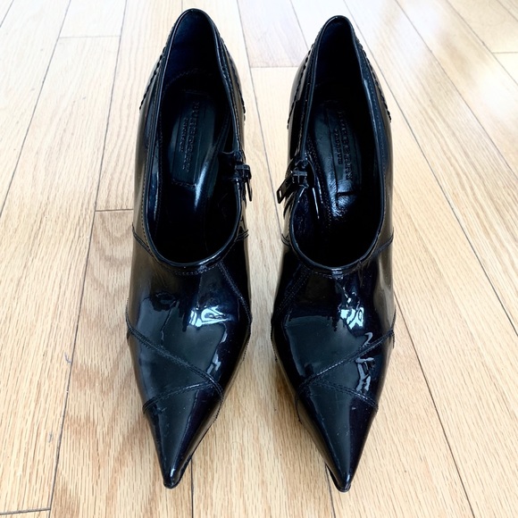 BURBERRY Patent Leather Platform Heels - Picture 2 of 5